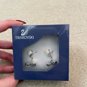 Swarovski Silver Earrings